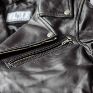 Signature Black Double Rider Biker Leather Jacket