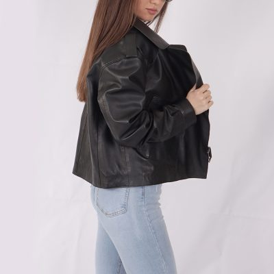 Madison Black Leather Jacket