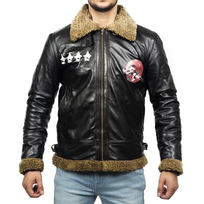 Matthew Gipsy Leather Aviator Jacket