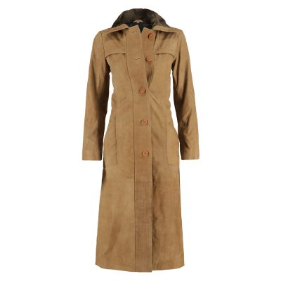 Beth Brown Classic Suede Coat